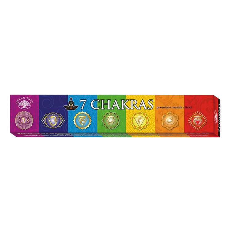 7 Chakras Green Tree Incense