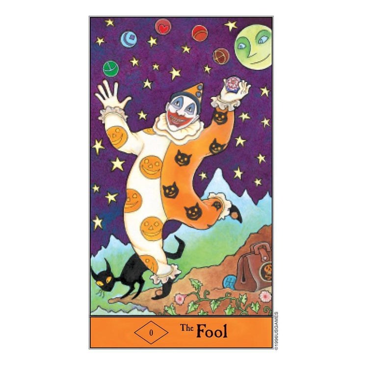 Halloween Tarot Deck/Book Set