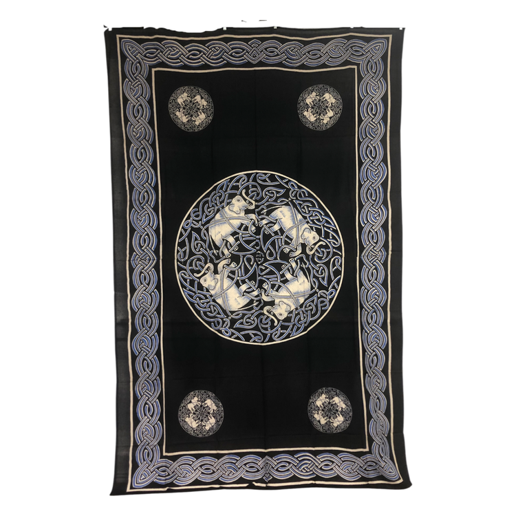 Celtic Elephant Tapestry