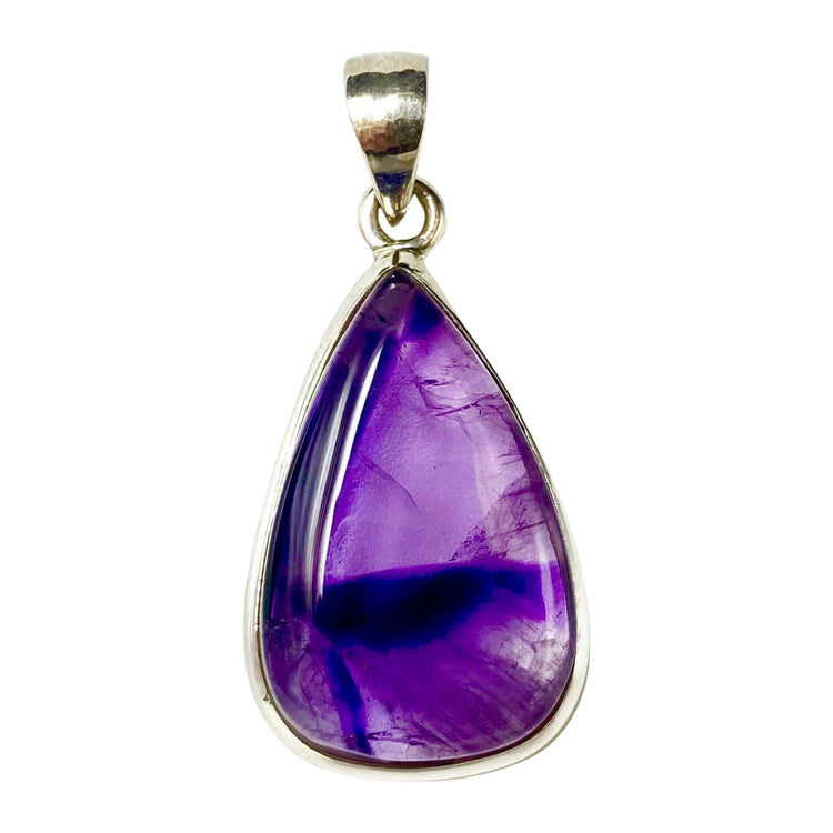 Amethyst Sterling Silver Pendant