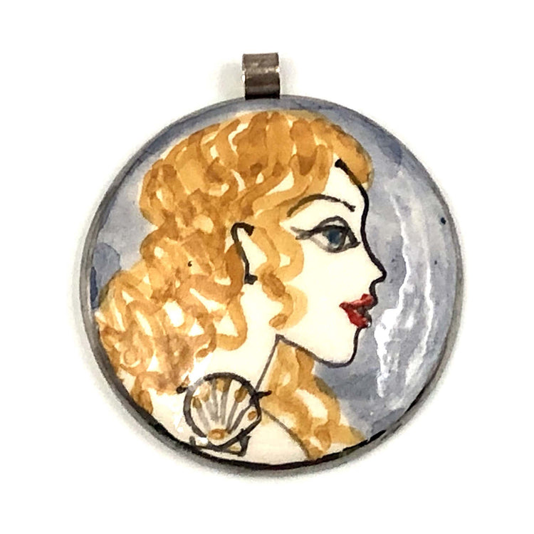 Aphrodite Ceramic Pendant