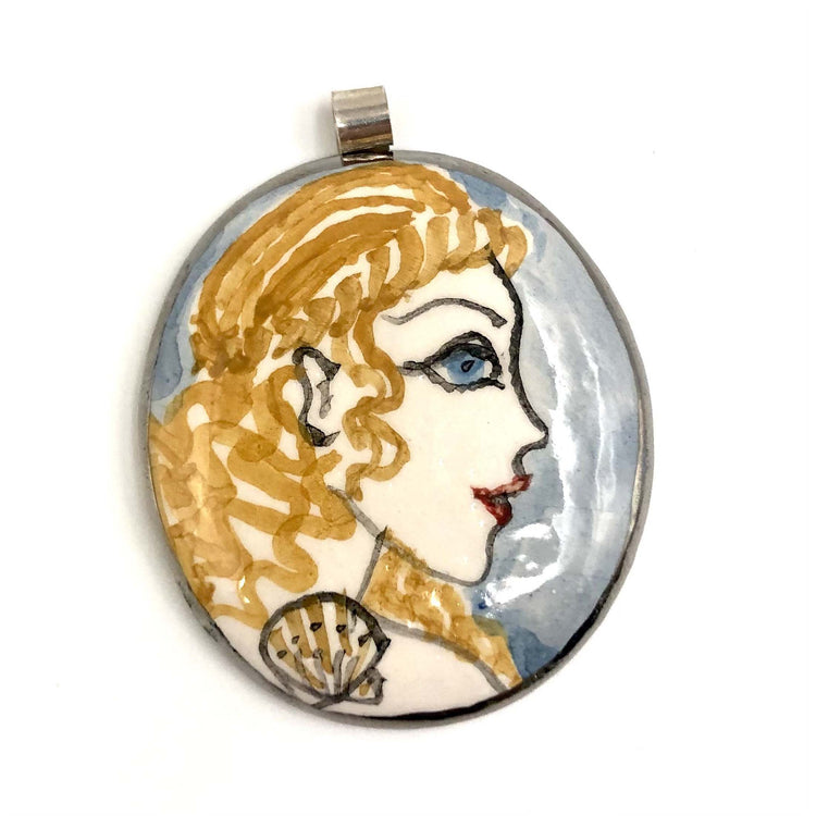 Aphrodite Ceramic Pendant