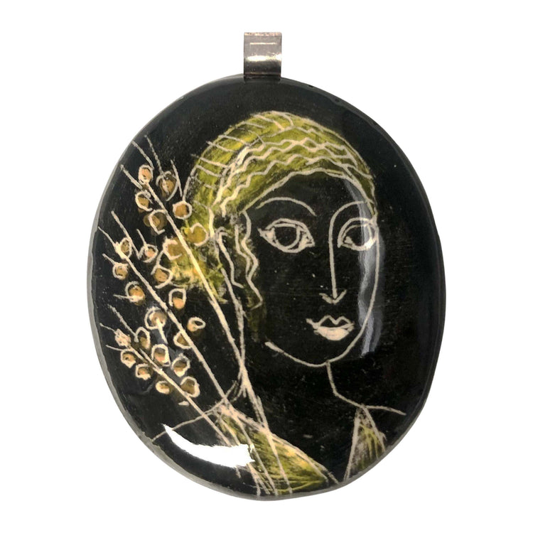 Demeter Ceramic Pendant