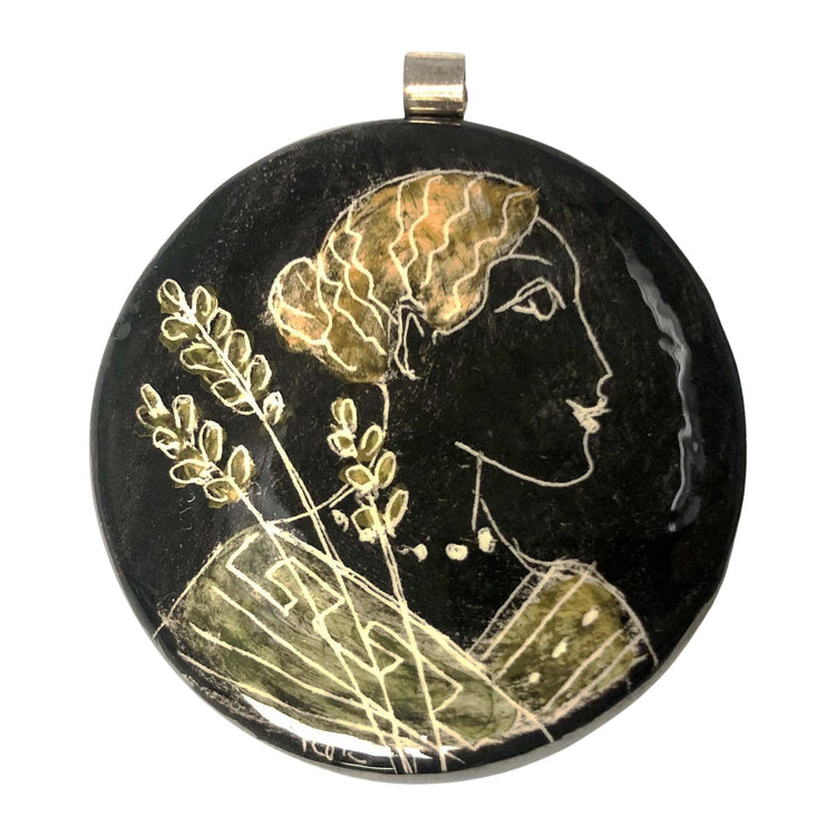 Demeter Ceramic Pendant