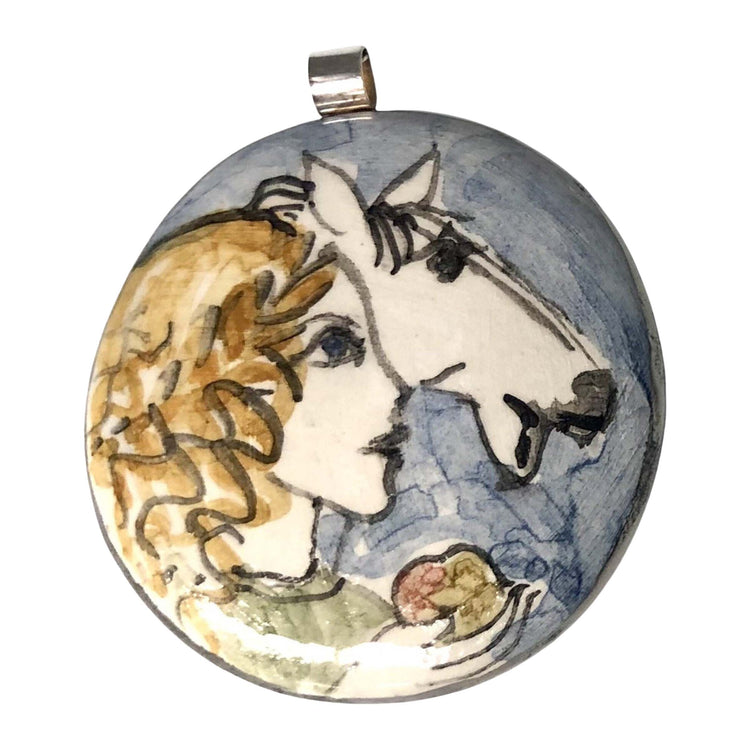 Epona Ceramic Pendant