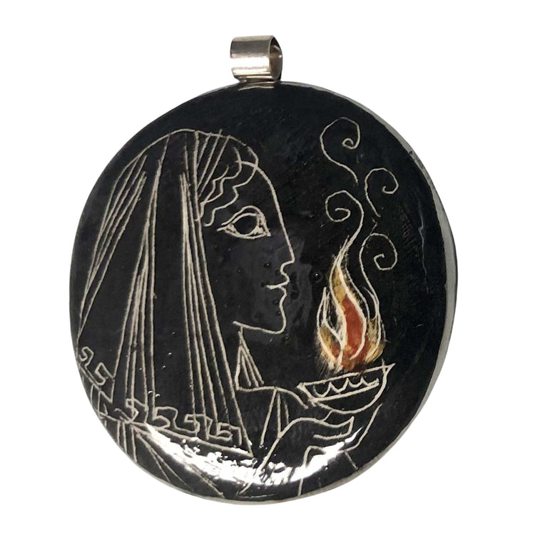 Hestia Ceramic Pendant