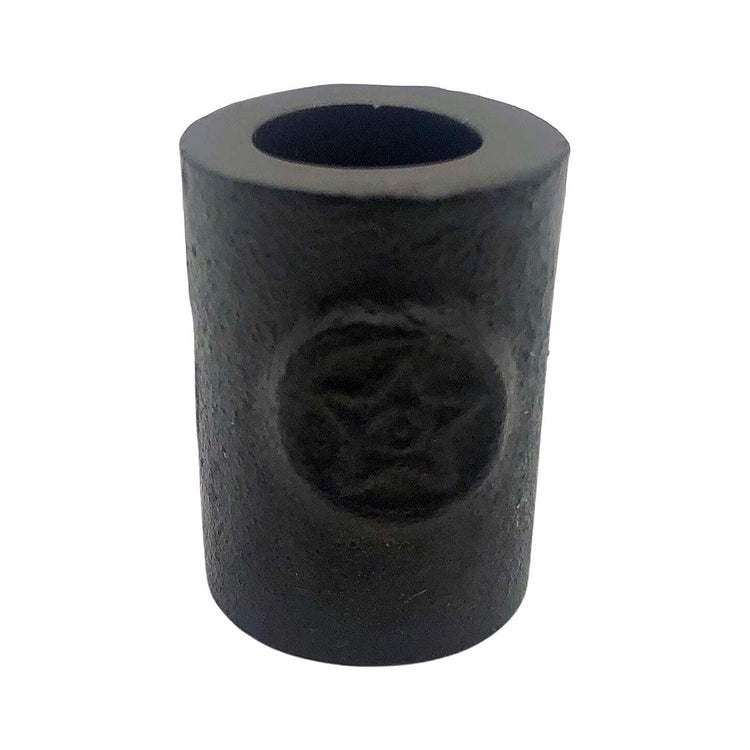 Pentagram Cast Iron Chime Candle Holder