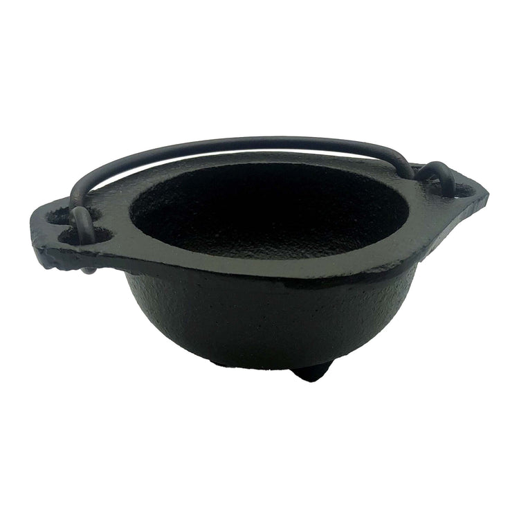 Cast Iron Cauldron Small  with Handle