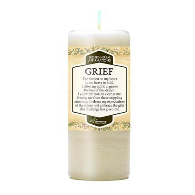 Coventry Creations Grief Pillar Candle