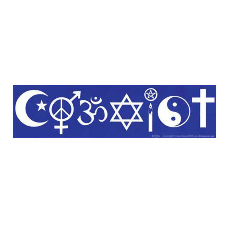 Coexist Bumper Sticker