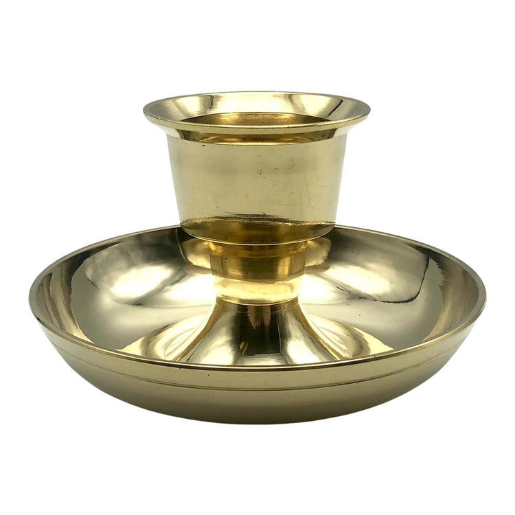 Brass Taper and Pillar Candle Holder