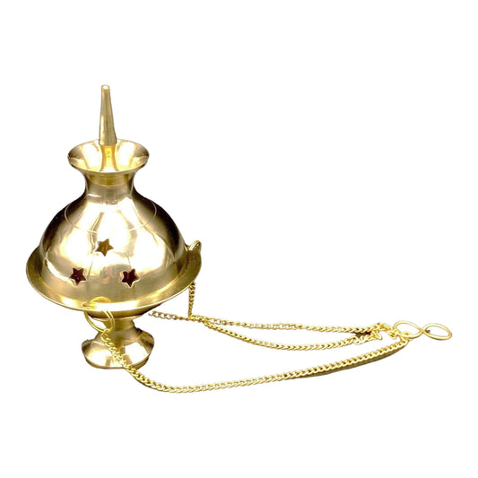 Brass Hanging Charcoal Burner