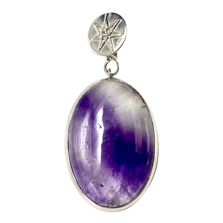 Amethyst Sterling Silver Pendant