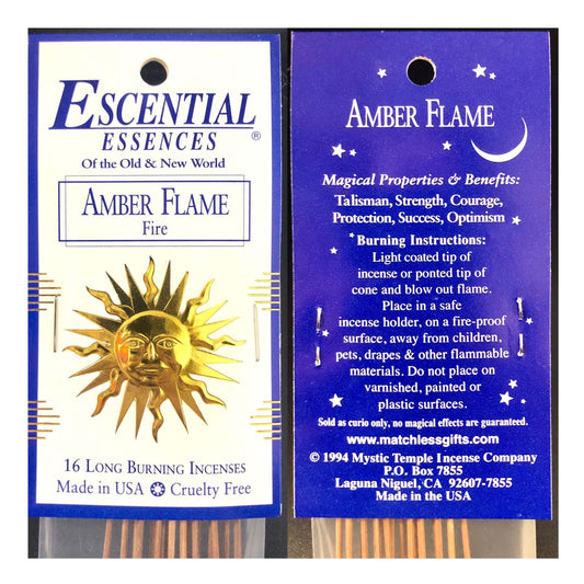 Amber Flame Escential Essence Incense