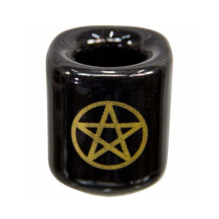 Mini/Chime Candle Holders with Pentagram